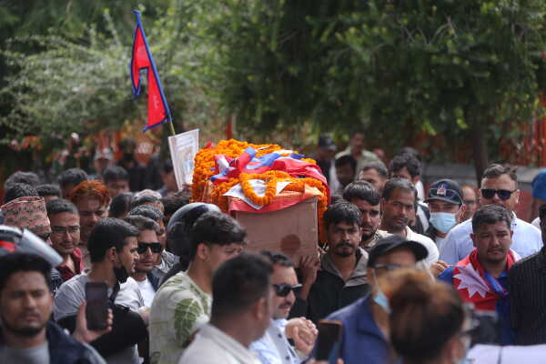 Gen-Z Protest Victims in Kathmandu Laid to Rest with National Honors