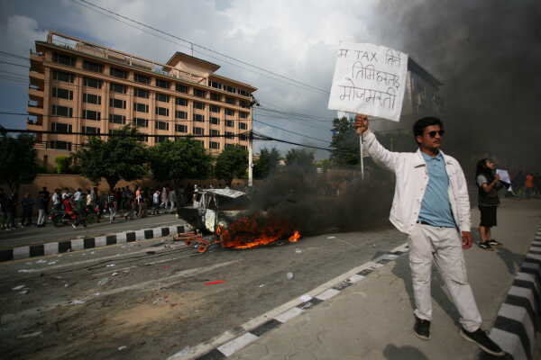 Gen Z Protests Against Corruption and Social Media Ban in Nepal