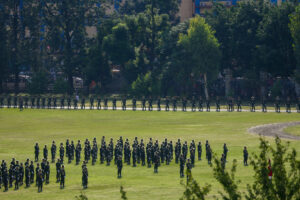 Grand Rehearsal Held at Tundikhel, Kathmandu, for Upcoming Phulpati Procession of the Dashain Festival