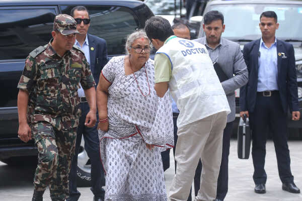 Interim Prime Minister Sushila Karki Visits Civil Hospital to Meet Gen Z Protest Victims