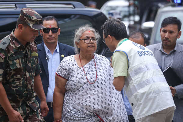 Interim Prime Minister Sushila Karki Visits Civil Hospital to Meet Gen Z Protest Victims