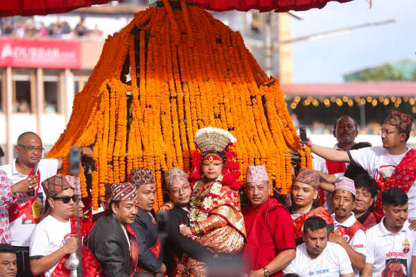 Kathmandu Marks the Vibrant Celebration of Indra Jatra