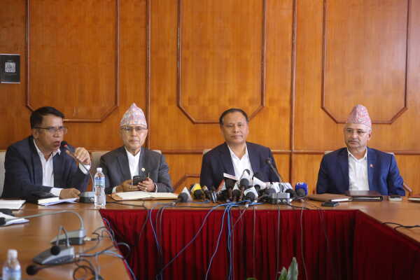 Kulman Ghising Holds Press Conference Under Ministry of Physical Infrastructure and Transport