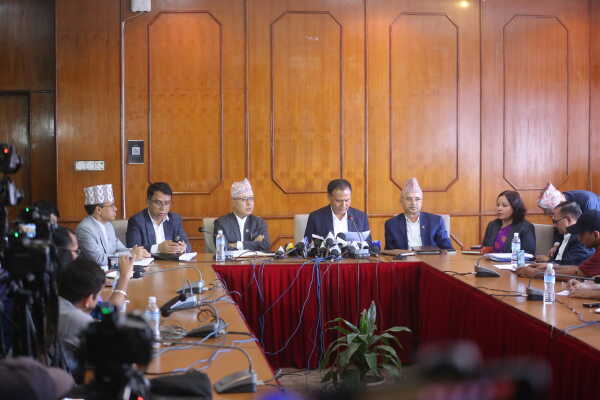 Kulman Ghising Holds Press Conference Under Ministry of Physical Infrastructure and Transport