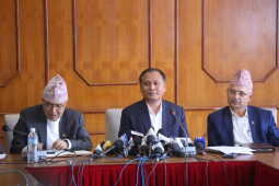 Kulman Ghising Holds Press Conference Under Ministry of Physical Infrastructure and Transport