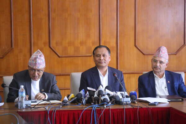 Kulman Ghising Holds Press Conference Under Ministry of Physical Infrastructure and Transport