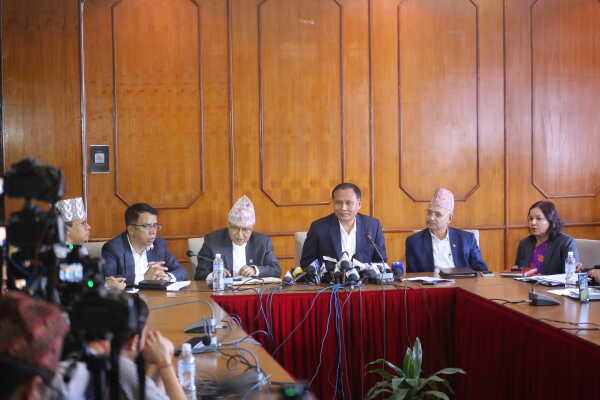 Kulman Ghising Holds Press Conference Under Ministry of Physical Infrastructure and Transport