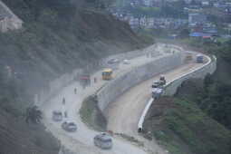 Minister Kulman Ghising Inspects Suryabinayak–Dhulikhel Road Construction Works (15)