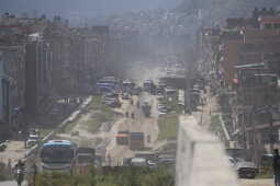 Minister Kulman Ghising Inspects Suryabinayak–Dhulikhel Road Construction Works (8)