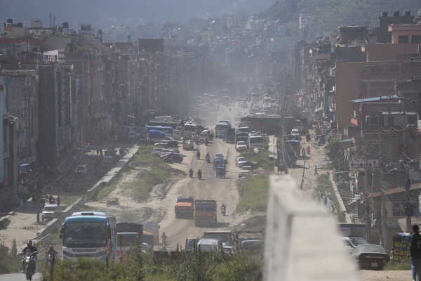 Minister Kulman Ghising Inspects Suryabinayak–Dhulikhel Road Construction Works (8)