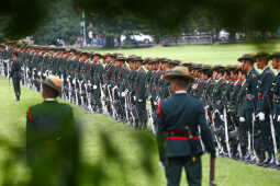 Nepal Army Holds Special Phulpati Ceremony at Tundikhel