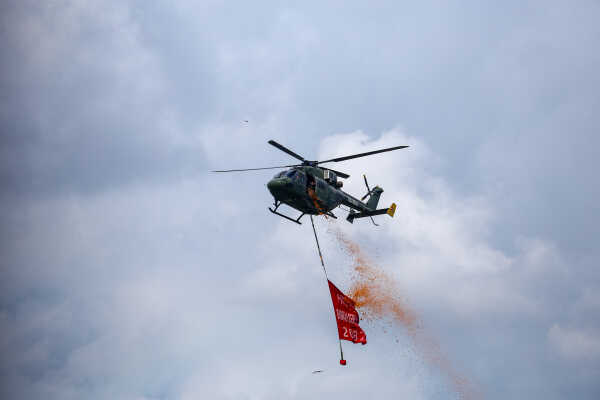 Nepal Army Holds Special Phulpati Ceremony at Tundikhel, Kathmandu