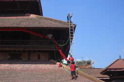 Ongoing Preparations for Indra Jatra Festival, 3 September 2025