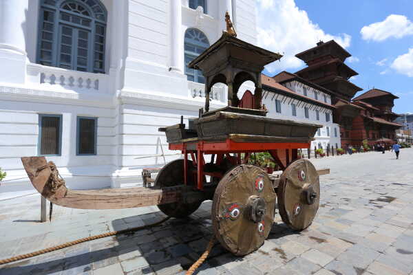 Ongoing Preparations for Indra Jatra Festival, 3 September 2025