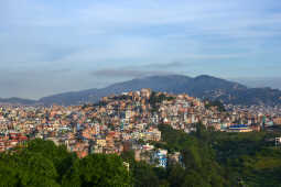 Panoramic View of Kathmandu Cityscape from Kirtipur