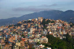 Panoramic View of Kathmandu Cityscape from Kirtipur