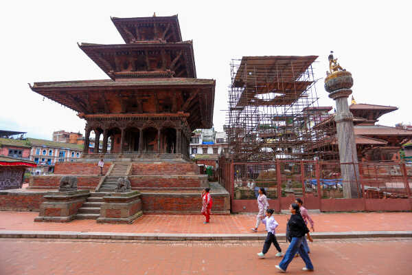 Patan Durbar Square After the Gen-Z Revolution Protest