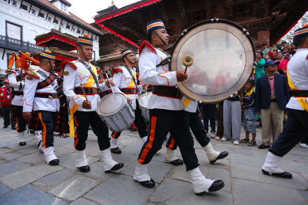 Phulpati Marks the Seventh Day of Dashain Festival in Nepal