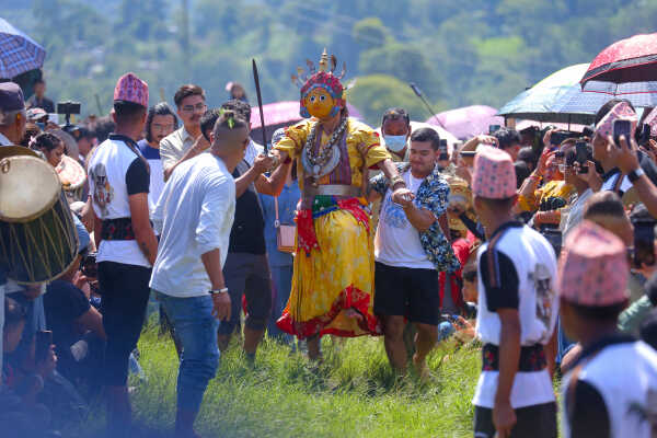 Sikali Jatra Rudrayani Festival Celebrations in Khokana, Lalitpur