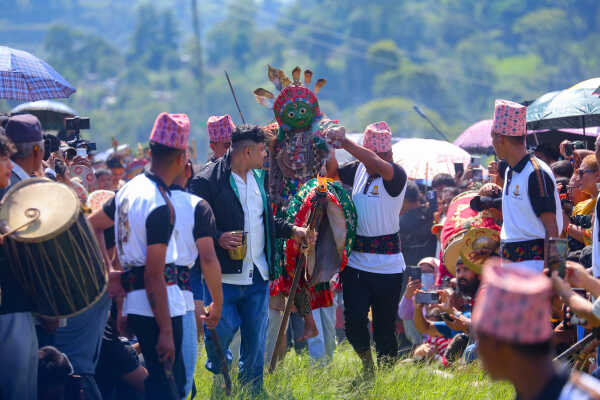 Sikali Jatra Rudrayani Festival Celebrations in Khokana, Lalitpur