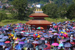 Sikali Jatra Rudrayani Festival Celebrations in Khokana, Lalitpur
