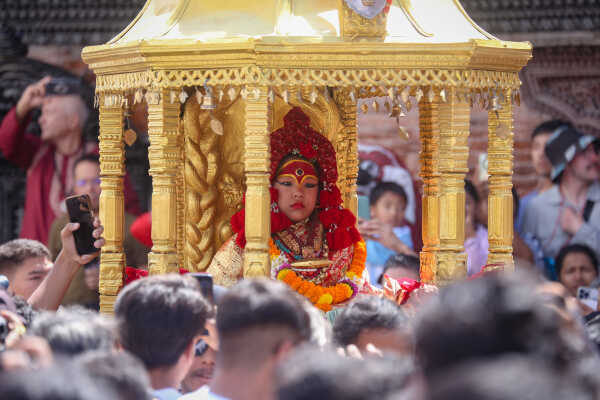 Two-Year-Old Aryatara Shakya Becomes Nepal’s New Kumari