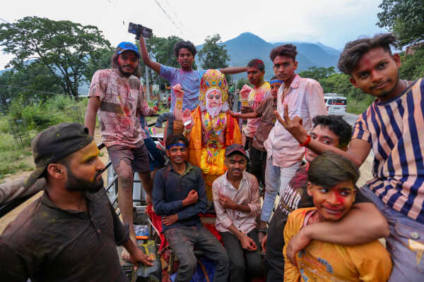 Vishwakarma Puja Concludes with Idol Immersion in Bagmati River, Kathmandu