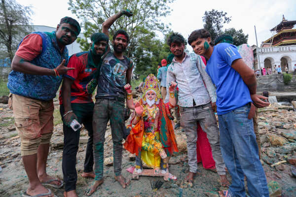 Vishwakarma Puja Concludes with Idol Immersion in Bagmati River, Kathmandu