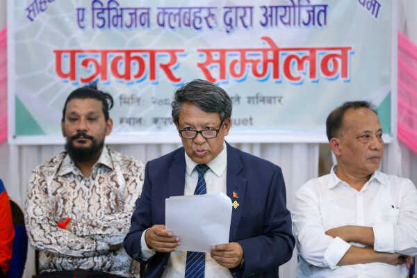 A Division Clubs Hold Press Conference on Martyr’s Memorial A Division League 2082