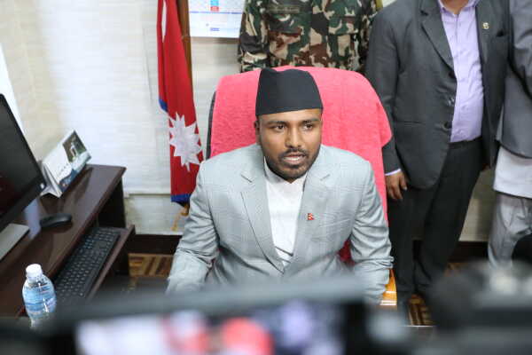 Bablu Gupta Assumes Office as Nepal’s Minister for Youth and Sports