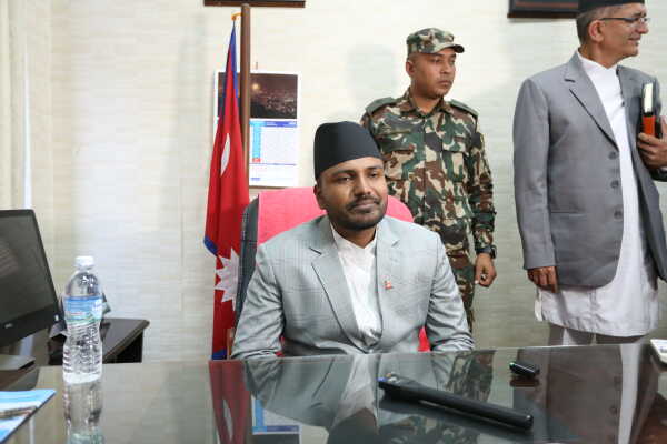 Bablu Gupta Assumes Office as Nepal’s Minister for Youth and Sports
