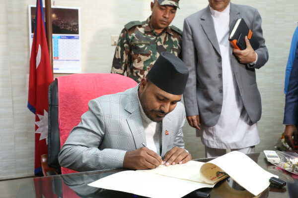 Bablu Gupta Assumes Office as Nepal’s Minister for Youth and Sports