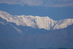 Clear Weather Reveals Stunning View of Machhapuchhre and Phewa Lake in Pokhara