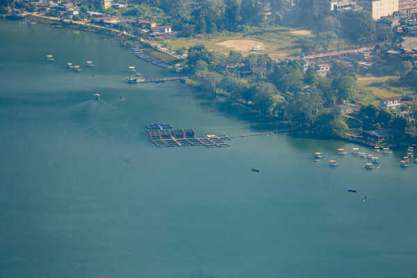 Clear Weather Reveals Stunning View of Machhapuchhre and Phewa Lake in Pokhara
