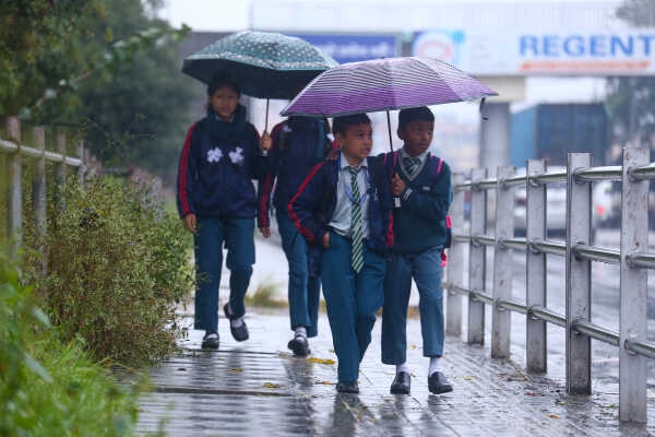 Cyclone Mongtha Brings Continuous Rainfall to Kathmandu Valley