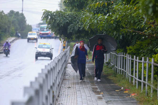 Cyclone Mongtha Brings Continuous Rainfall to Kathmandu Valley