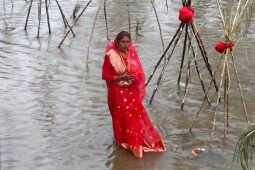 Devotees Celebrate Chhath Festival 2025 at Gaurighat, Kathmandu