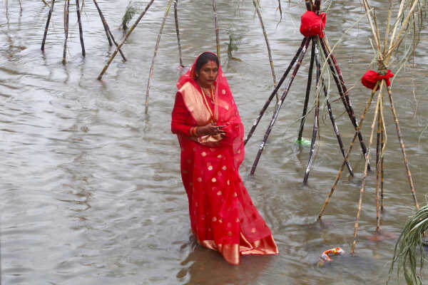 Devotees Celebrate Chhath Festival 2025 at Gaurighat, Kathmandu