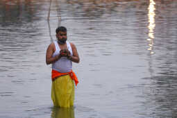 Devotees Celebrate Chhath Festival 2025 at Gaurighat, Kathmandu