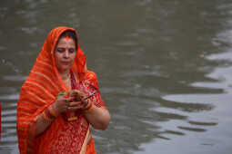 Devotees Celebrate Chhath Festival 2025 at Gaurighat, Kathmandu