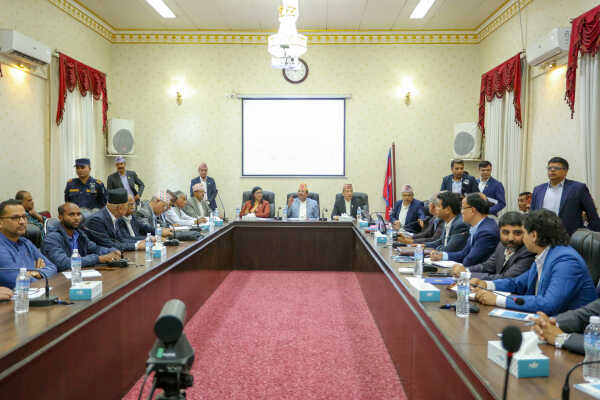 Election Commission of Nepal Holds Dialogue With Political Parti