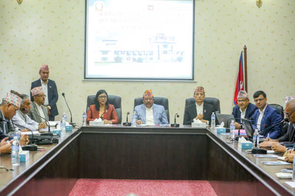 Election Commission of Nepal Holds Dialogue With Political Parti