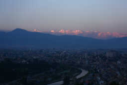 Evening Serenity over Kathmandu Valley