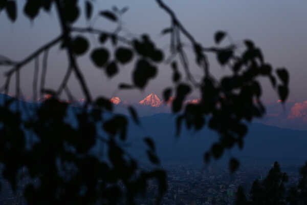 Evening Serenity over Kathmandu Valley