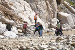 Flood Damage on BP Highway in Chaukidanda After Heavy Rain