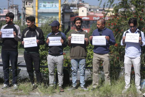 Independent Football Supporters Hold Peaceful Protest at ANFA Gate