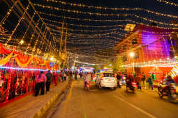 Maitidevi Temple Shines Bright as Tihar Festival Approaches
