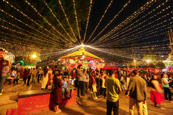 Maitidevi Temple Shines Bright as Tihar Festival Approaches