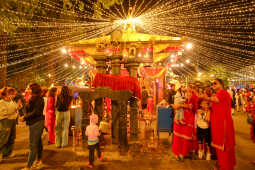 Maitidevi Temple Shines Bright as Tihar Festival Approaches