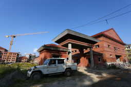 Minister Kulman Ghising Conducts On-Site Inspection of Federal Parliament Building